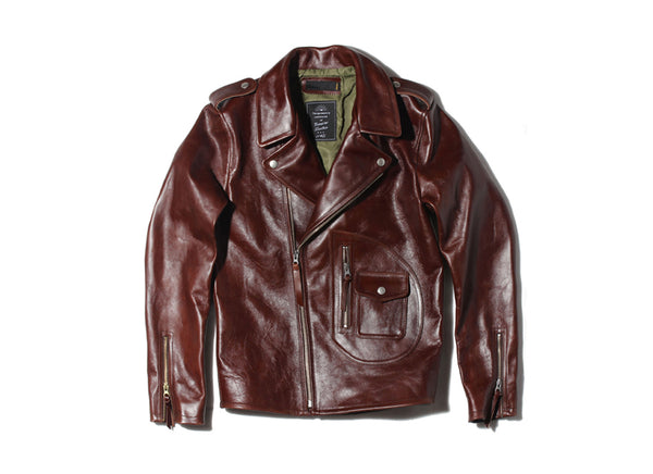 LJK-BKR 'RIDER' LEATHER JACKET
