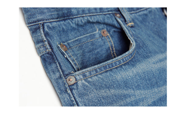 161 WASHED SELVEDGE DENIM