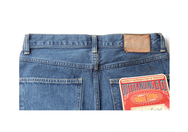 161 WASHED SELVEDGE DENIM