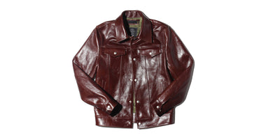 LJK-WRK 'WORKER" LEATHER JACKET