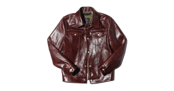 LJK-WRK 'WORKER" LEATHER JACKET