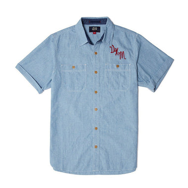 SERVICE SHORT SLEEVE CHAMBRAY SHIRT