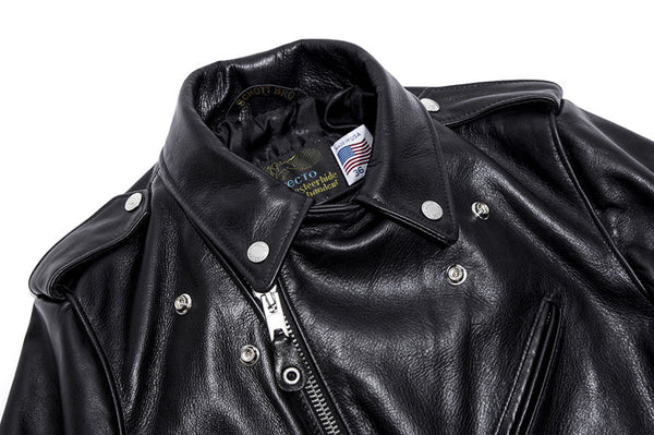 D-385 DIAFVINE X SCHOTT '626' PERFECTO RIDER LEATHER JACKET