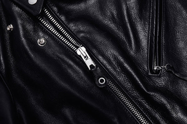 D-385 DIAFVINE X SCHOTT '626' PERFECTO RIDER LEATHER JACKET