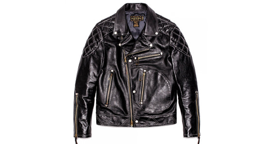 D-385 DIAFVINE X SCHOTT '626' PERFECTO RIDER LEATHER JACKET