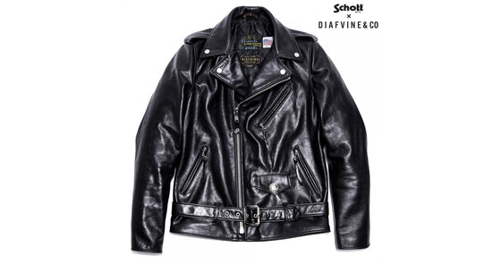 D-389 'TRUCKER' LEATHER JACKET - Rocket Fuel Supplies