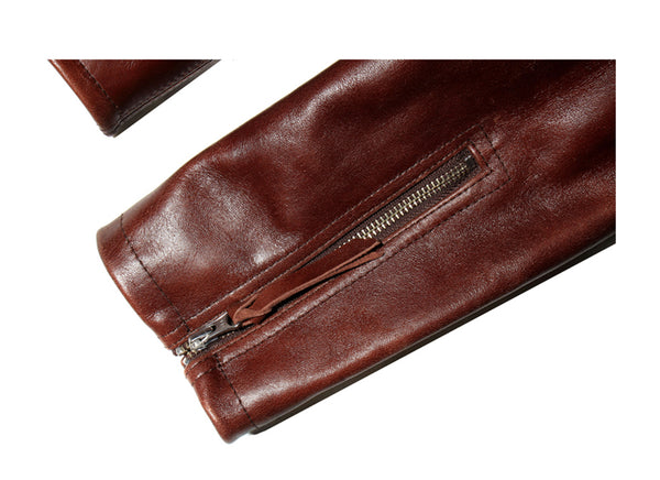 LJK-BKR 'RIDER' LEATHER JACKET