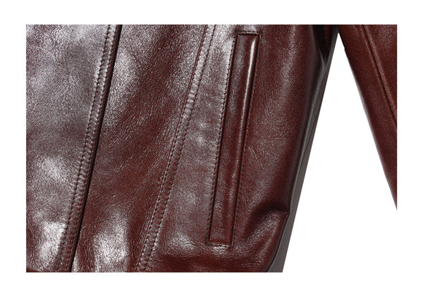 LJK-WRK 'WORKER" LEATHER JACKET