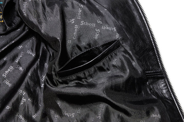 D-385 DIAFVINE X SCHOTT '626' PERFECTO RIDER LEATHER JACKET