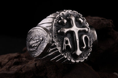 ALPHA OMEGA RING