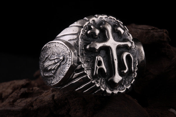 ALPHA OMEGA RING