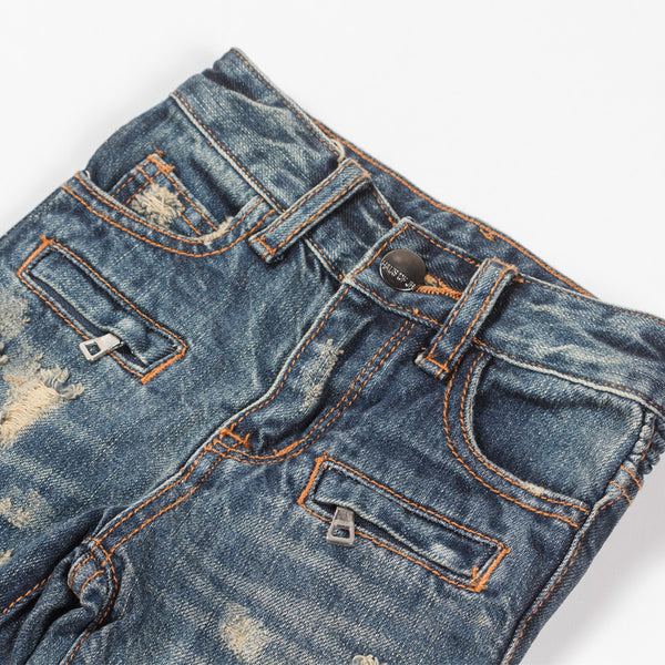 KIDS 'Clayton' Biker Jeans