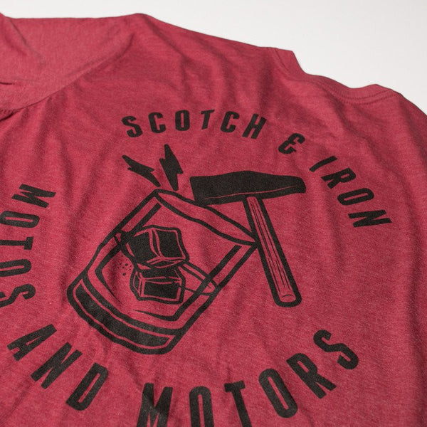 Motos and Motors - Cardinal Red