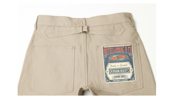 U.S. Navy Fatigue Pants-Beige, Grey, Khaki