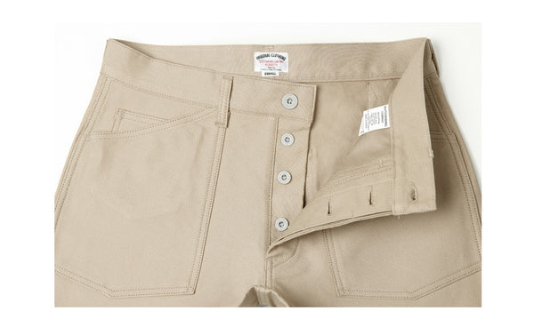 U.S. Navy Fatigue Pants-Beige, Grey, Khaki