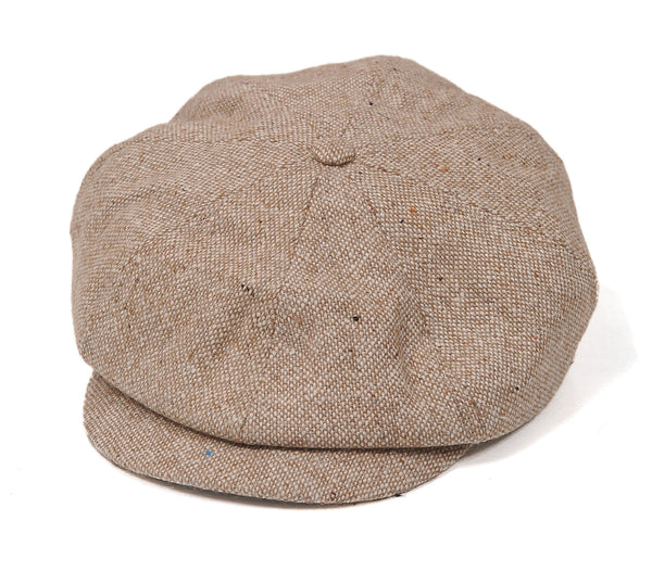 NEWSBOY CAP-Charcoal, Beige, Grey, Brown, Blue Checkered, Red Checkered, Grey Checkered