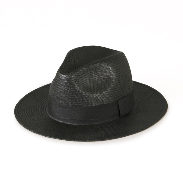 PANAMA HAT-Black, Brown, Straw, White