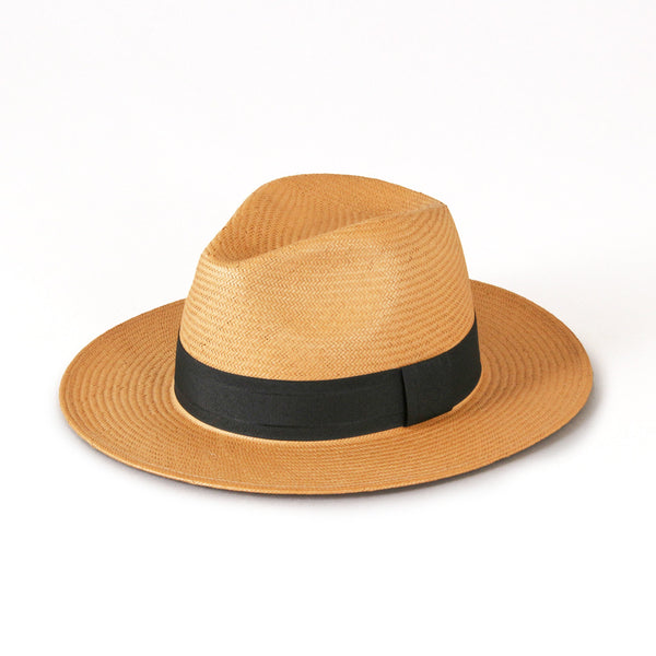 PANAMA HAT-Black, Brown, Straw, White