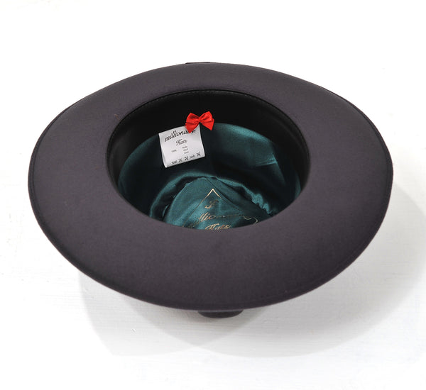 PLUME CLASSIC CUSTOM FEDORA-Black, Grey, Brown