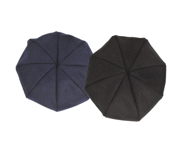 OCTAGONAL BERET-Black, Navy
