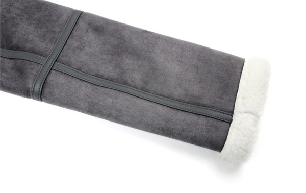 SP Rebel  Suede Shearling Jacket