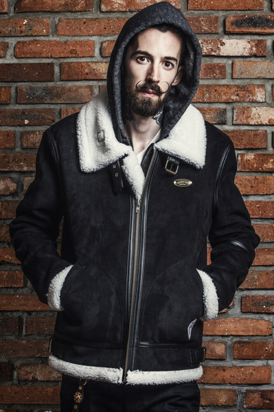 SP Rebel  Suede Shearling Jacket