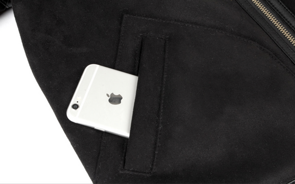 SP Rebel  Suede Shearling Jacket