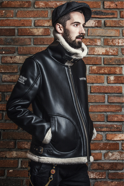 SP Steamroller Shearling Jacket
