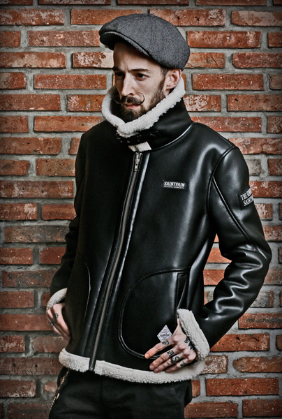 SP Steamroller Shearling Jacket
