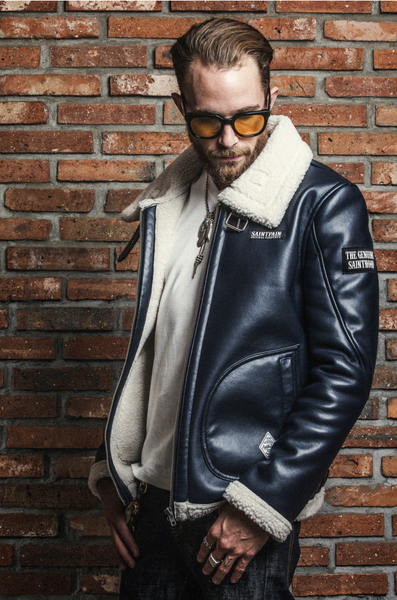 SP Steamroller Shearling Jacket