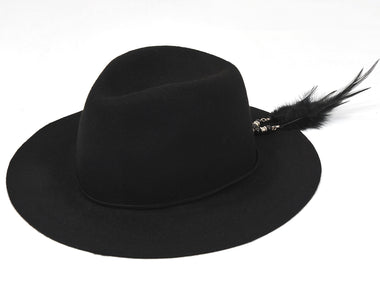 TWO WAY CUSTOM FEDORA-Black, Navy, Wine, Brown, Khaki, Beige