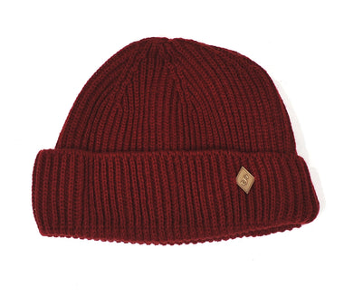 WATCH CAP-Wine, Grey, Black, Navy