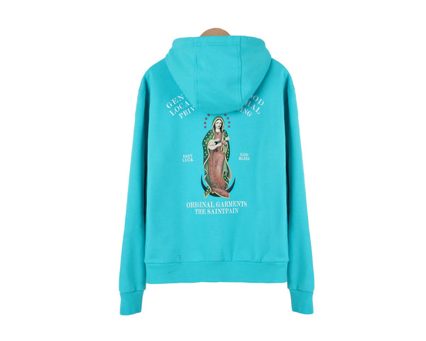 SP BLESSING HOODIE-Grey, Aqua, Black