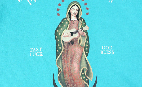 SP BLESSING HOODIE-Grey, Aqua, Black