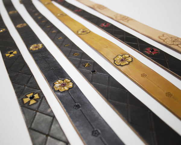 Hand Made Custom Leather Belt