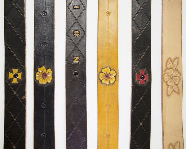 Hand Made Custom Leather Belt