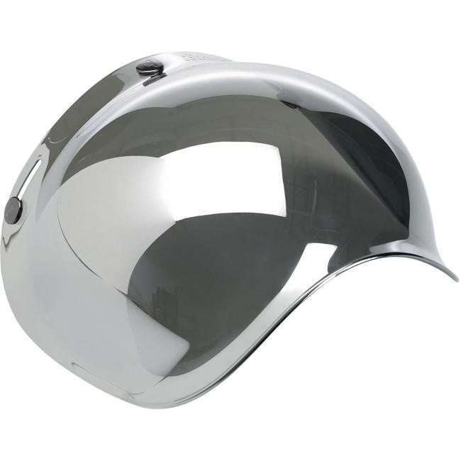 fuel motorcycle helmet shield BILTWELL BUBBLE SHIELDS-Chrome, Gold, Smoke, Rainbow Chrome, Yellow, A