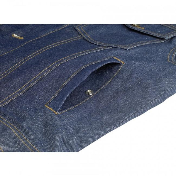 PRIME CUT COLLARED VEST - Black, Indigo