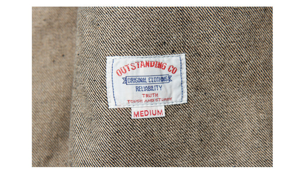 Outstanding SELVEDGE DENIM COVERALL JACKET