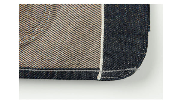 Outstanding SELVEDGE DENIM COVERALL JACKET