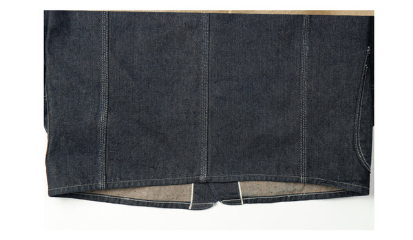 Outstanding SELVEDGE DENIM COVERALL JACKET