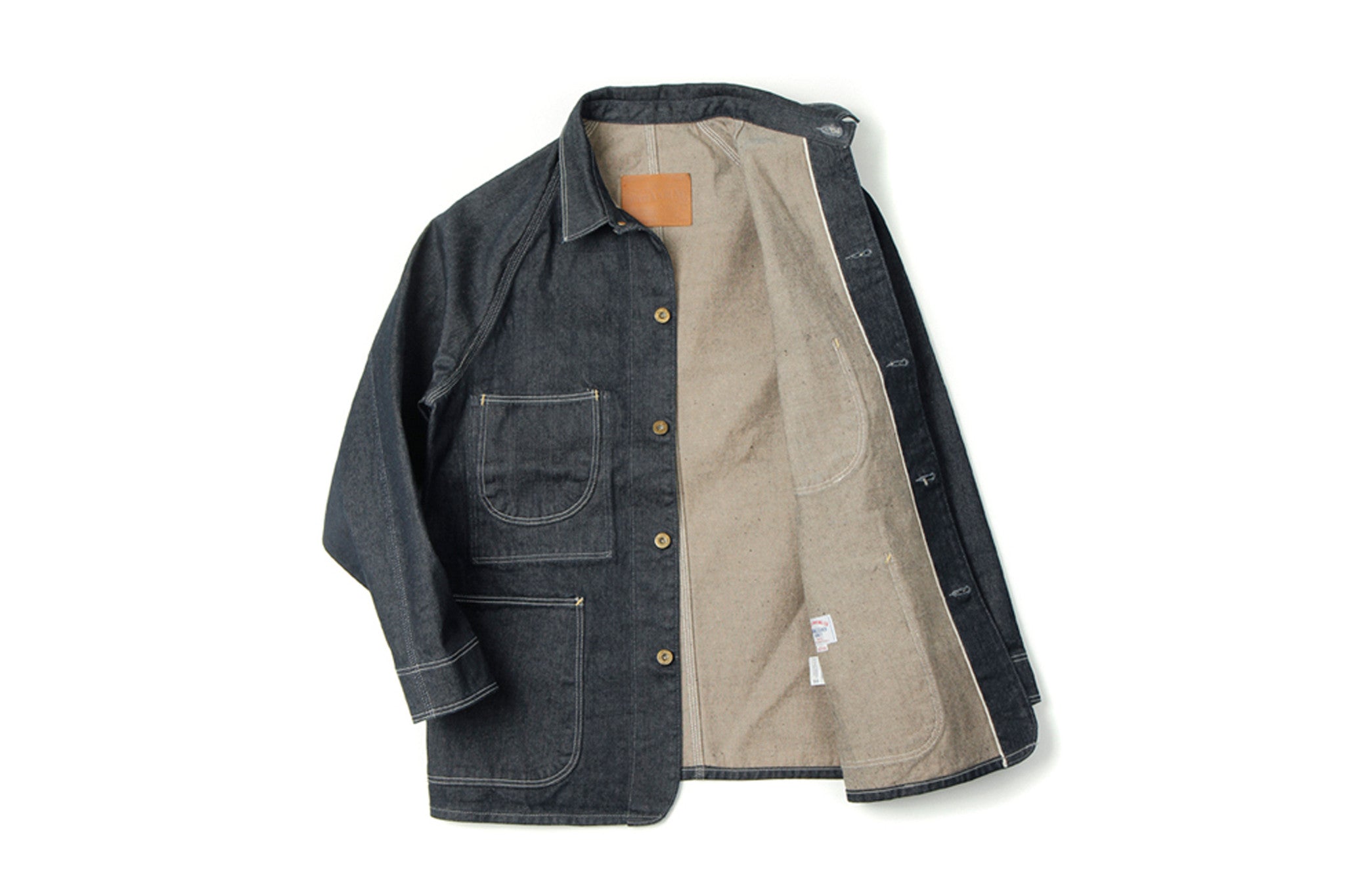 Outstanding SELVEDGE DENIM COVERALL JACKET - Rocket Fuel