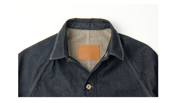 Outstanding SELVEDGE DENIM COVERALL JACKET - Rocket Fuel Outstanding SELVEDGE DENIM COVERALL JACKET - Rocket Fuel
