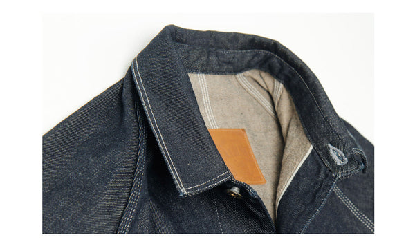 Outstanding SELVEDGE DENIM COVERALL JACKET