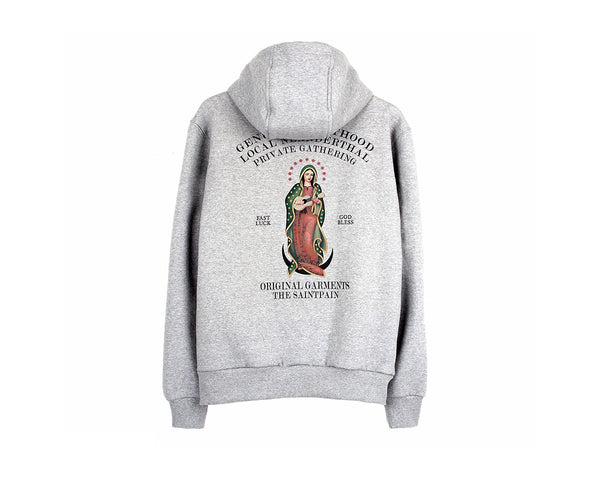 SP BLESSING HOODIE-Grey, Aqua, Black