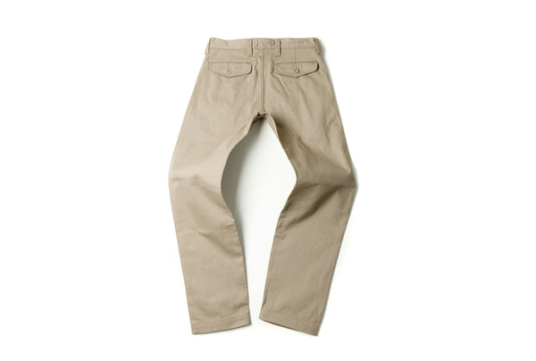 U.S. ARMY SUSPENDER PANTS-Khaki, Beige