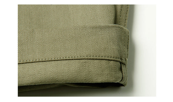 U.S. ARMY SUSPENDER PANTS-Khaki, Beige