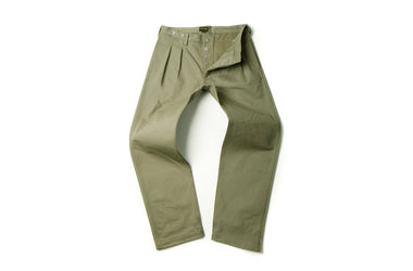 U.S. ARMY SUSPENDER PANTS-Khaki, Beige