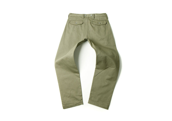 U.S. ARMY SUSPENDER PANTS-Khaki, Beige