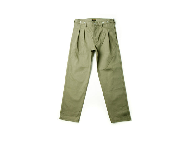 U.S. ARMY SUSPENDER PANTS-Khaki, Beige
